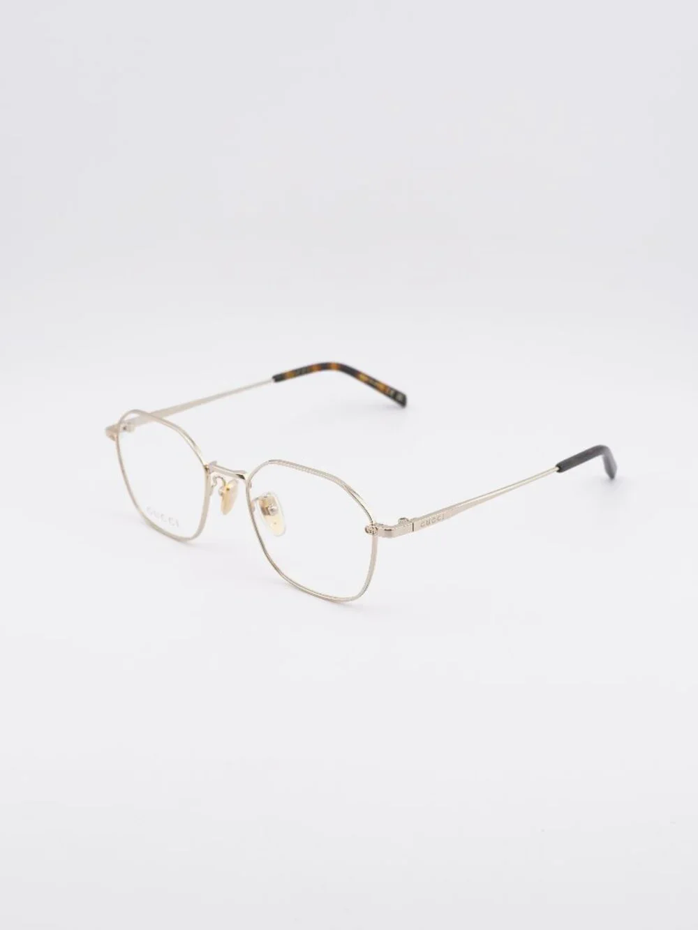 Gucci GG1956OK 001 Eyeglasses Gold 51mm Square Frame